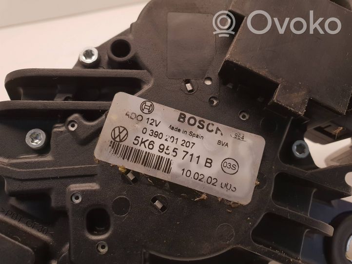 Volkswagen Polo V 6R Moteur d'essuie-glace arrière 5K6955711B