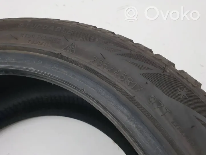 BMW 3 E90 E91 R17 winter/snow tires with studs 