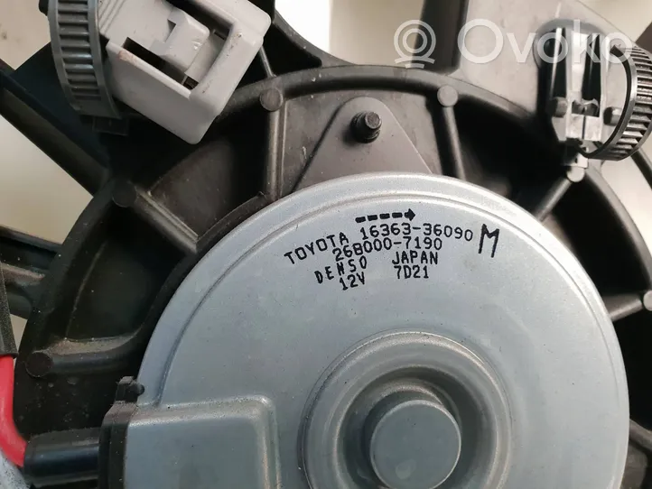 Lexus RX 450H Ventilatore di raffreddamento elettrico del radiatore 1636331200