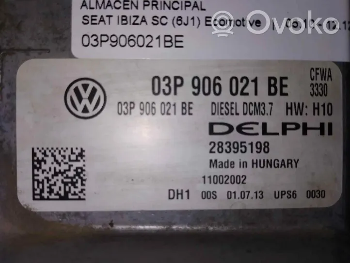 Seat Ibiza IV (6J,6P) Calculateur moteur ECU 03P906021BE