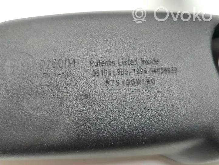 Lexus CT 200H Specchietto retrovisore manuale 878100W190