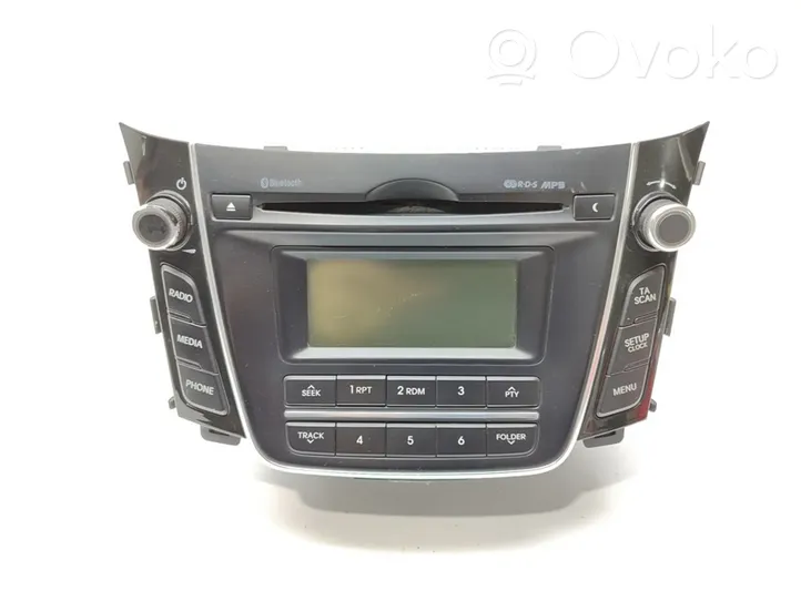 Hyundai i30 Unidad delantera de radio/CD/DVD/GPS 96170A6210GU