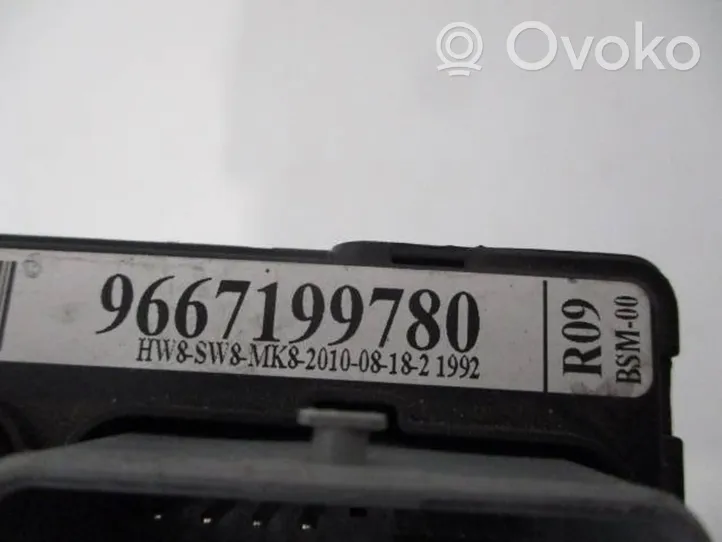 Citroen C3 Moottorinohjausyksikön sarja ja lukkosarja 9667199780