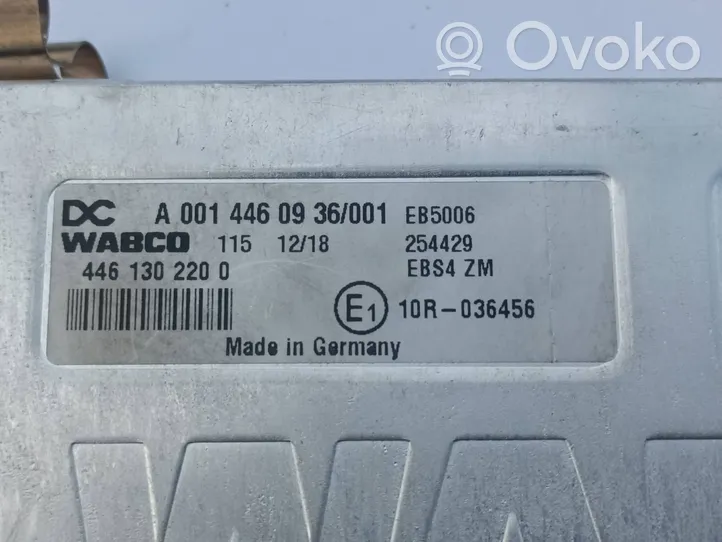 Mercedes-Benz Actros Moduł / Sterownik ESP A0014460936