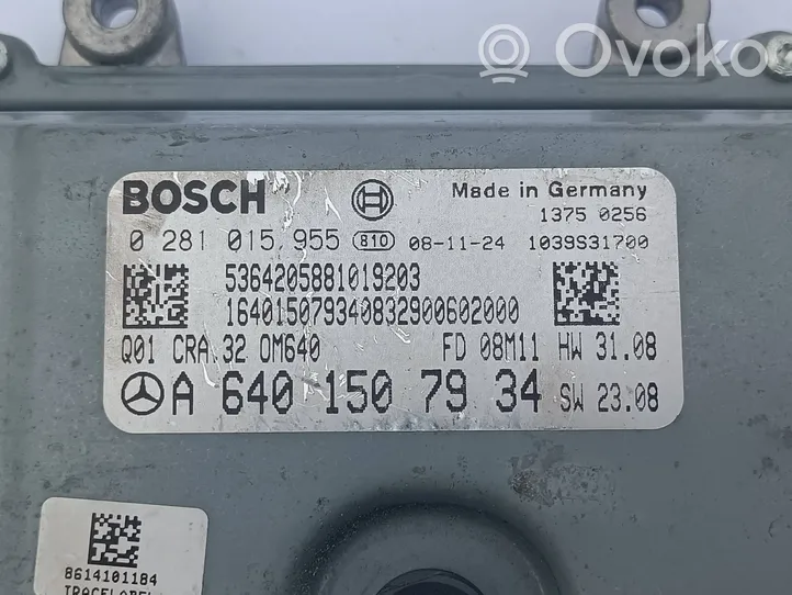 Mercedes-Benz B W245 Calculateur moteur ECU A6401507934