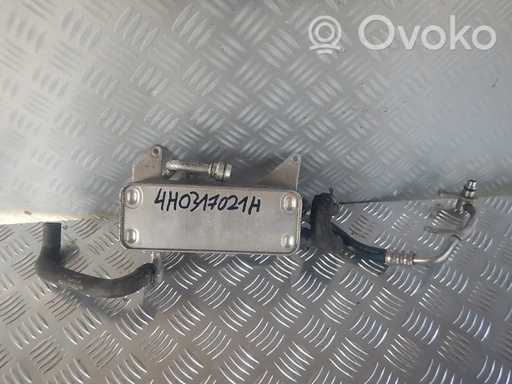 Audi A8 S8 D4 4H Dzinēja eļļas radiators 4H0317021H