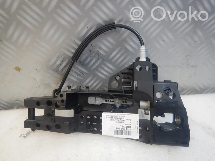 Audi A7 S7 4K8 Support poignée extérieur de porte avant 4H0837886