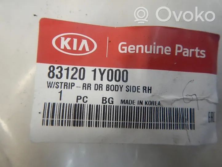 KIA Picanto Rubber seal rear door 831201Y000R