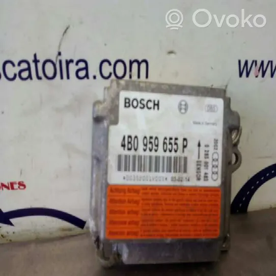 Audi A6 S6 C5 4B Oro pagalvių komplektas su panele 4B0959655P