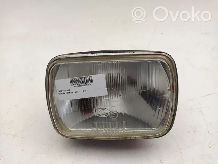 Citroen 2CV Lampa przednia 