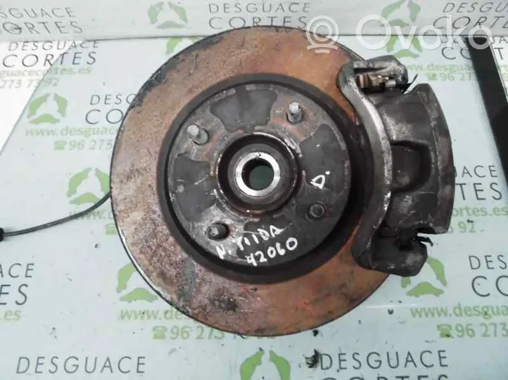 Nissan Tiida C11 Fuso a snodo con mozzo ruota anteriore 40014ED000