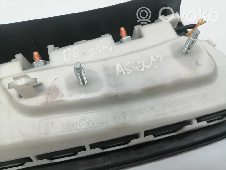 Toyota Aygo AB40 Poduszka powietrzna Airbag fotela 73910YV020B3