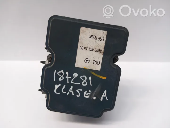 Mercedes-Benz A W176 ABS control unit/module A0004311600