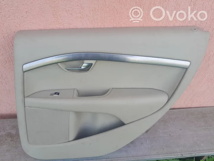 Volvo S80 Moldura del tarjetero de la puerta trasera 1826632
