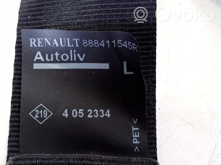 Renault Zoe Pas bezpieczeństwa fotela tylnego 888411545R
