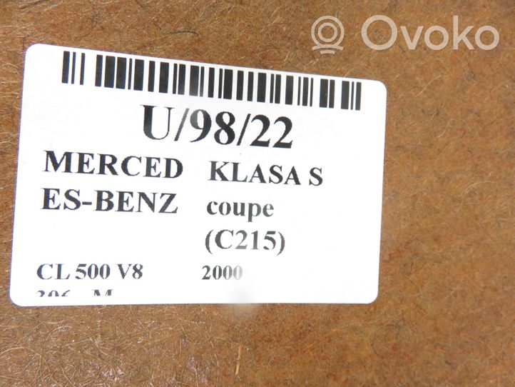 Mercedes-Benz CL C215 Półka tylna bagażnika 