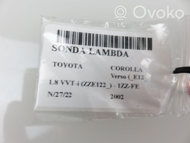 Toyota Corolla Verso E121 Sonda lambda 