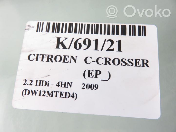 Citroen C-Crosser Finestrino/vetro retro 
