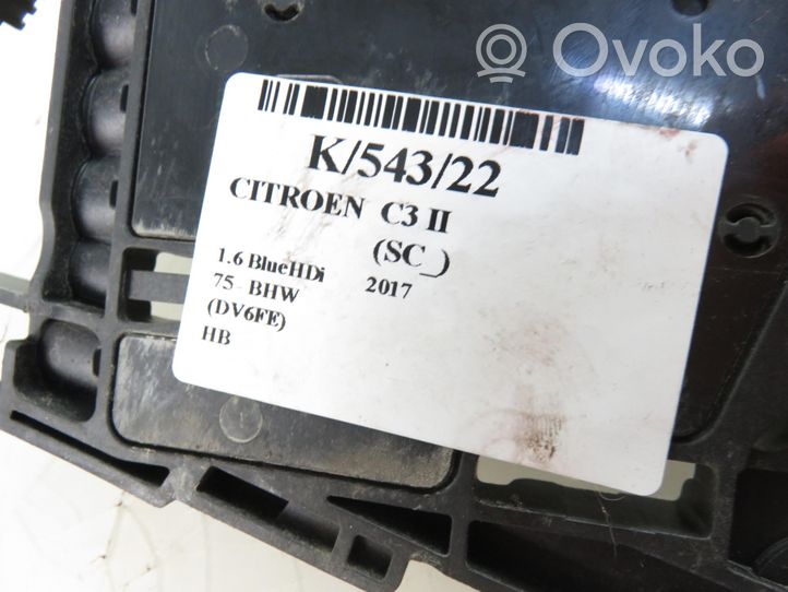 Citroen C3 Relais de batterie fusible 