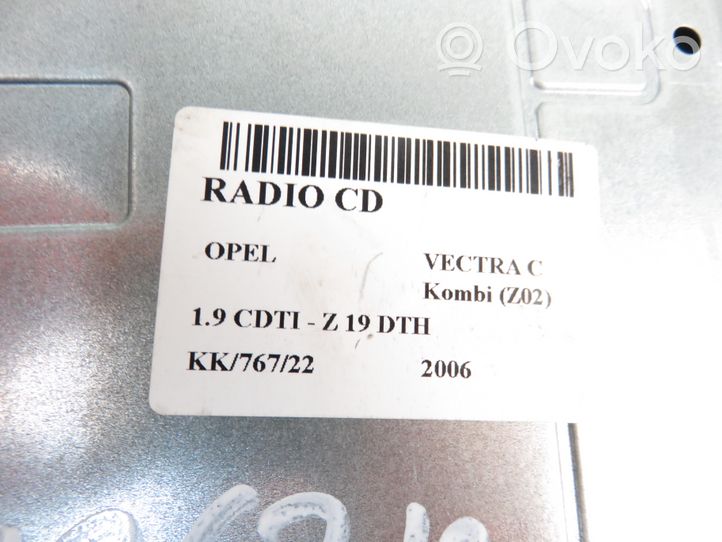Opel Vectra C Unità principale autoradio/CD/DVD/GPS 13163937