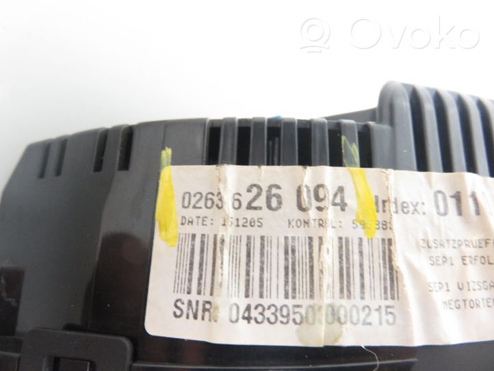 Audi A4 S4 B7 8E 8H Tachimetro (quadro strumenti) 