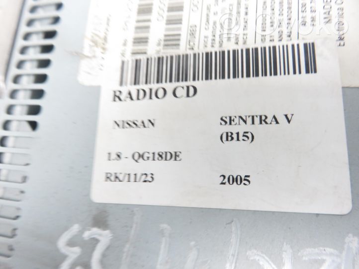 Nissan Sentra B15 Radio/CD/DVD/GPS head unit 