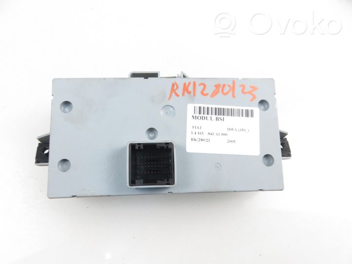 Fiat Idea Unité de commande, module ECU de moteur 0261208206