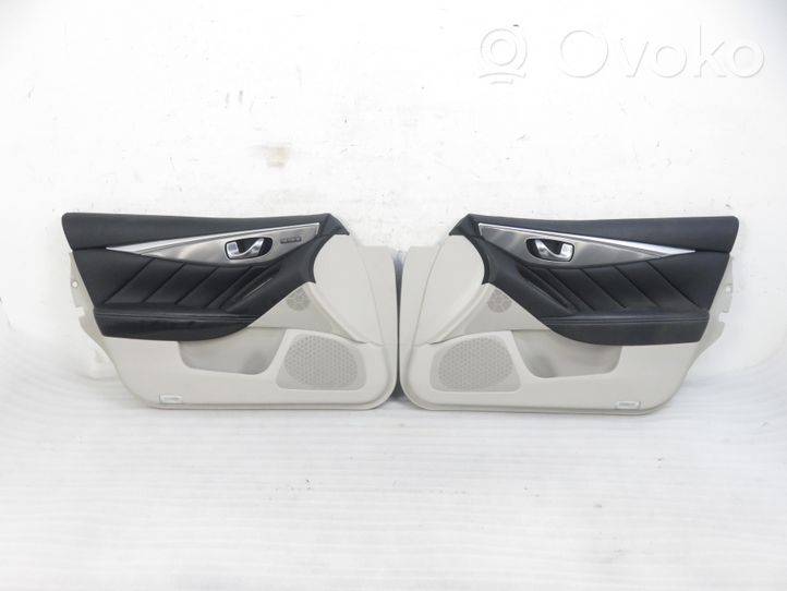 Infiniti Q50 Door card panel trim set 