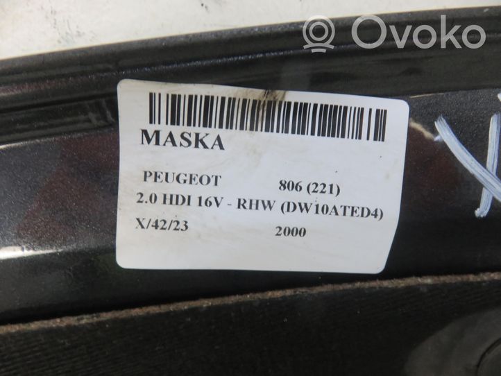 Peugeot 806 Pokrywa przednia / Maska silnika 