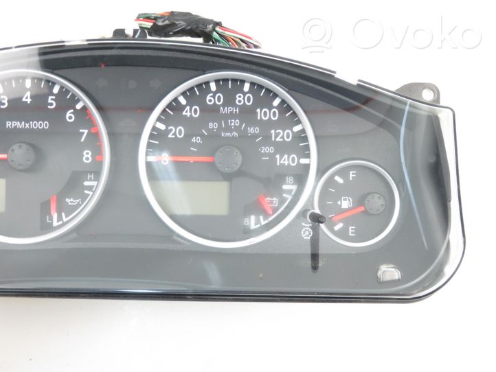 Nissan Pathfinder R51 Compteur de vitesse tableau de bord 