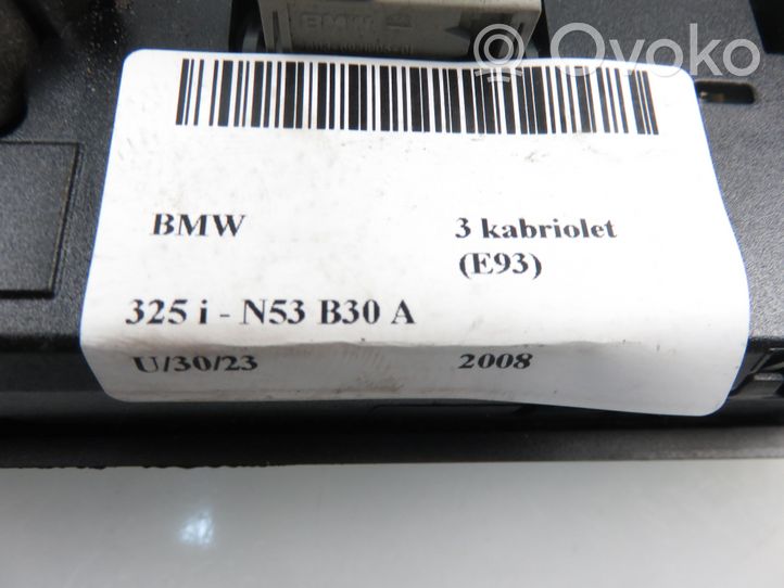 BMW 3 E92 E93 Sisätuulettimen ohjauskytkin 6962589