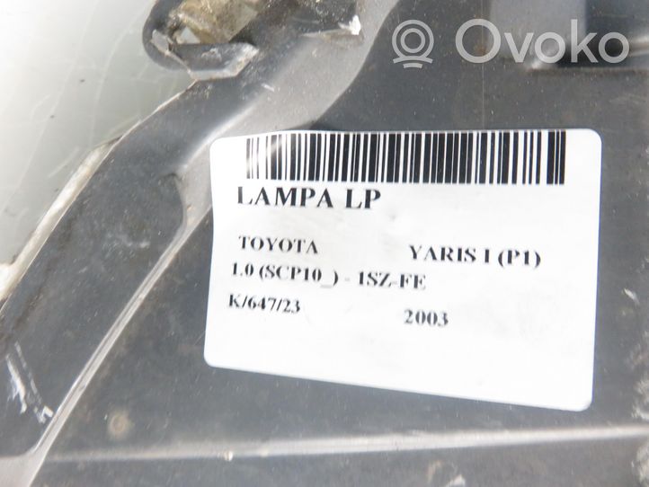 Toyota Yaris Faro/fanale 