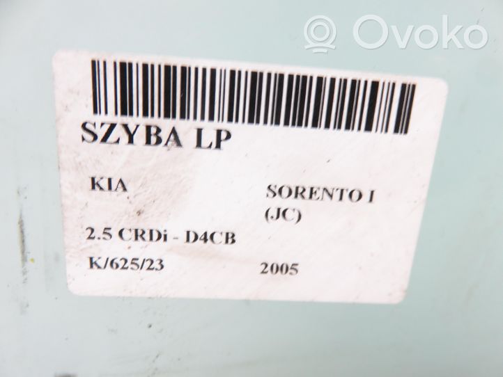 KIA Sorento Szyba drzwi przednich 