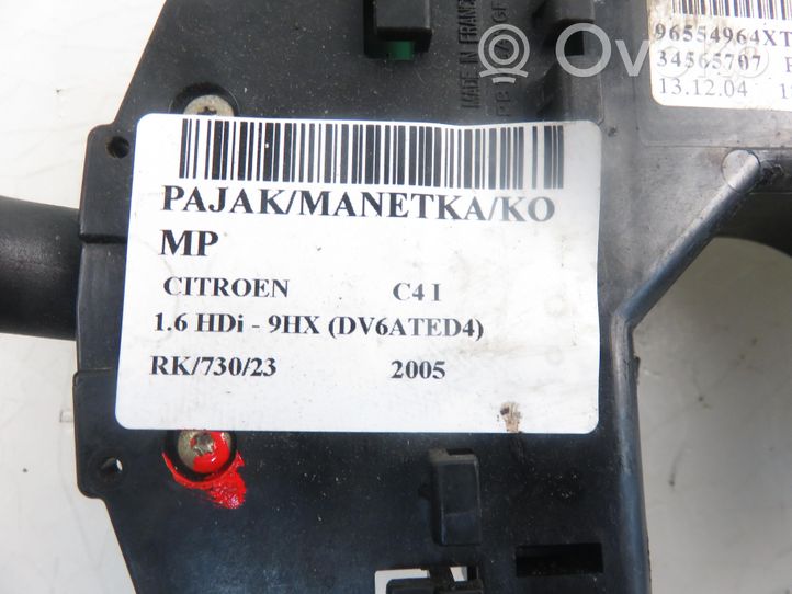 Citroen C4 I Pyyhkimen/suuntavilkun vipukytkin 