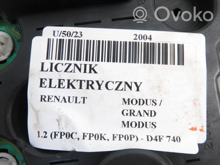 Renault Modus Licznik / Prędkościomierz 