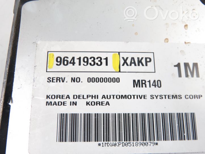 Chevrolet Nubira Unité de commande, module ECU de moteur 96456667