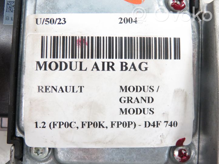 Renault Modus Module de contrôle airbag 0285001509