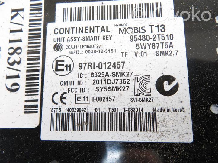 KIA Optima Centralina/modulo chiusura centralizzata portiere 97RI012457