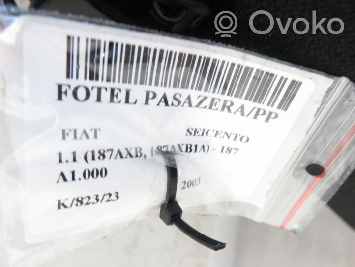 Fiat Seicento/600 Fotel przedni pasażera 