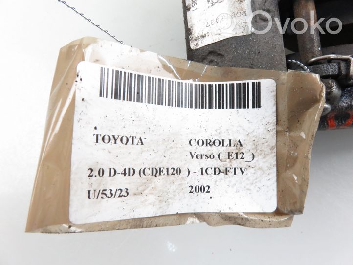 Toyota Corolla Verso E121 Tylny zacisk hamulcowy 