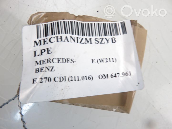 Mercedes-Benz E AMG W211 Alzacristalli della portiera anteriore con motorino 2118202942