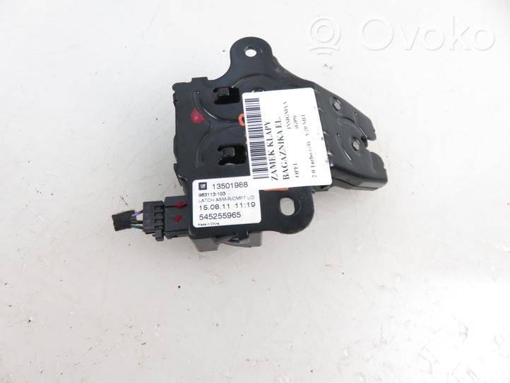 Opel Insignia A Tailgate/trunk/boot lock/catch/latch 