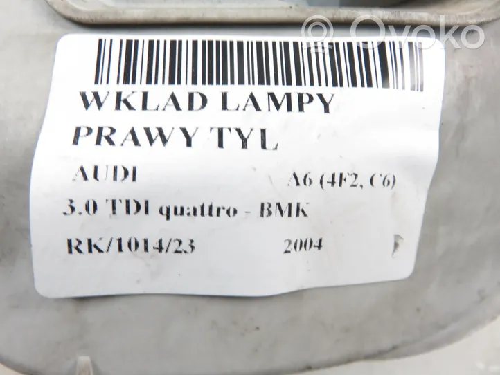 Audi A6 S6 C6 4F Wkład lampy tylnej 436074