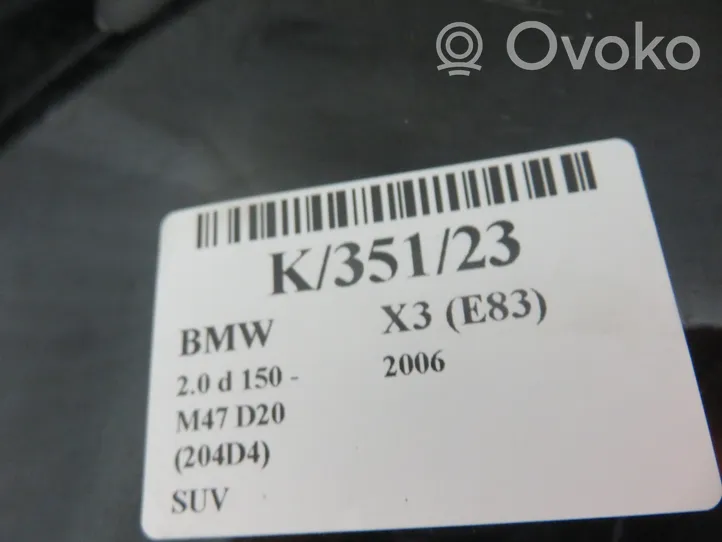 BMW X3 E83 Porte avant 
