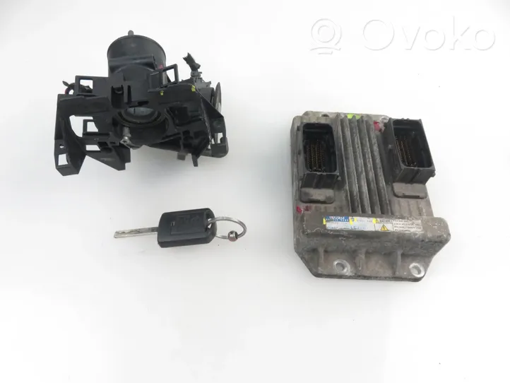 Opel Meriva A Engine control unit/module ECU 13144390