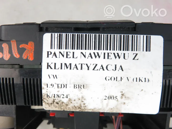 Volkswagen Golf V Przełącznik / Włącznik nawiewu dmuchawy 