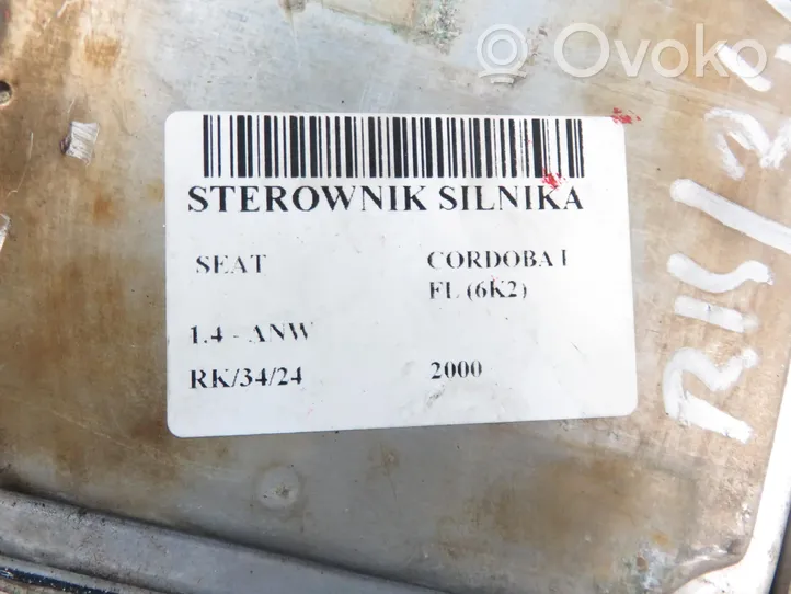 Seat Cordoba (6K) Sterownik / Moduł ECU 026120603