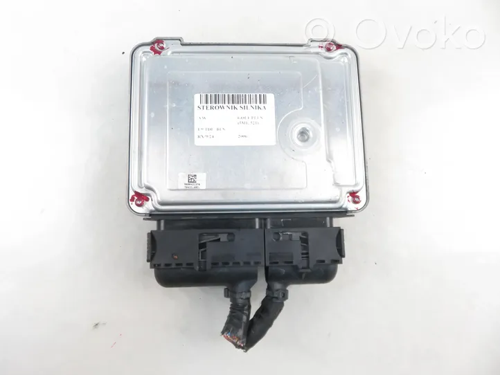 Volkswagen Golf Plus Sterownik / Moduł ECU 0281013091