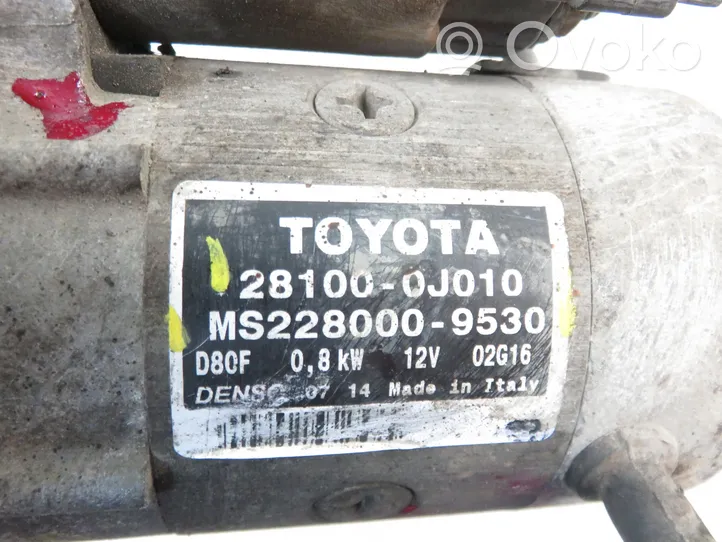 Toyota Yaris Motorino d’avviamento MS2280009530