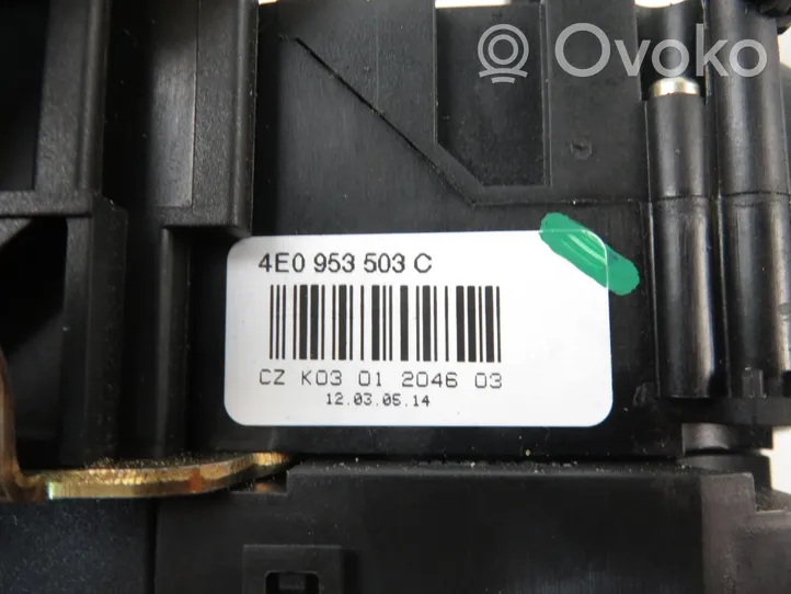 Audi A6 S6 C6 4F Wiper turn signal indicator stalk/switch 4F0910549